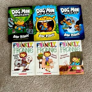 This is $31 and I’m allowing requests if lower Dog man books and frankly Frankie